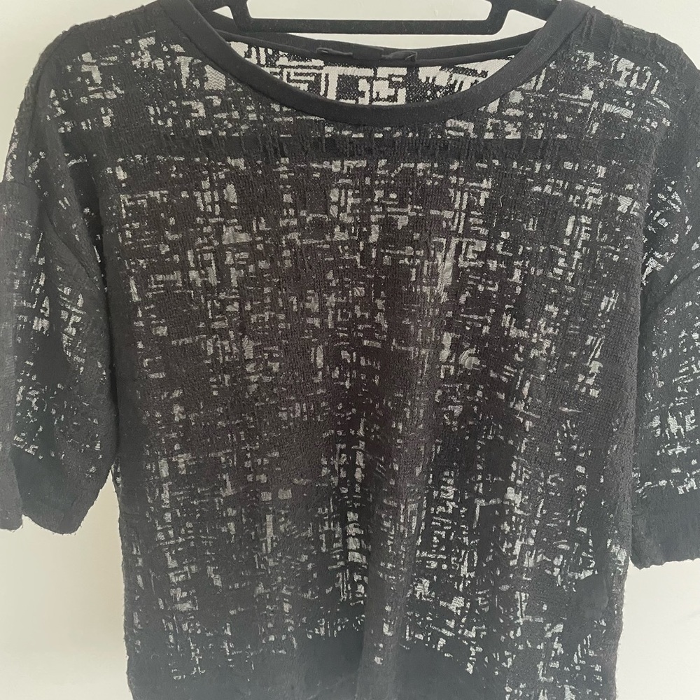 All Saints black shirt